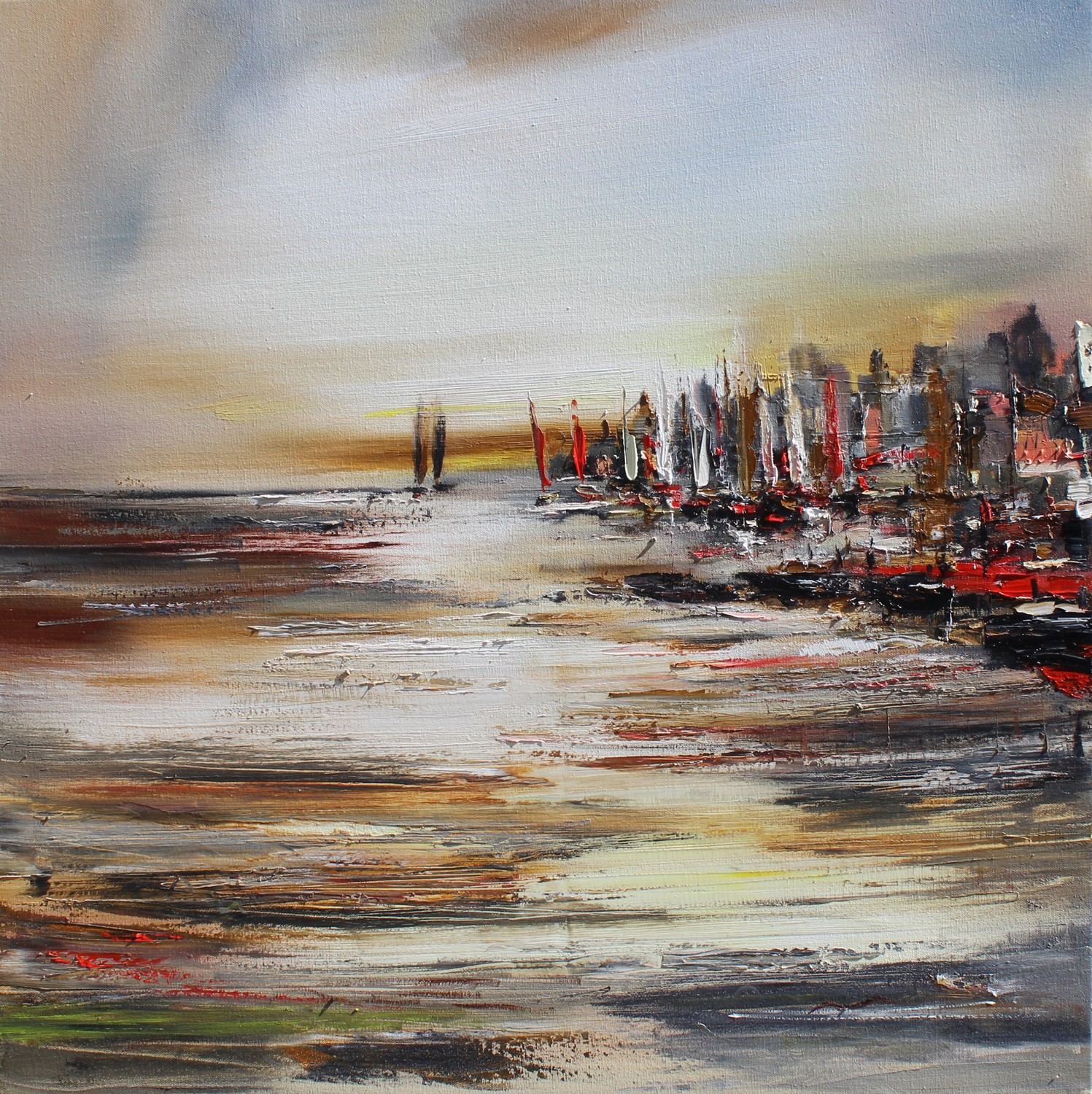 'Out by The East Coast' by artist Rosanne Barr